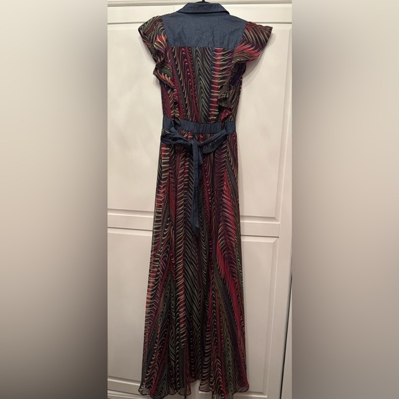CQ by CQ sleeveless Maxi Dress sz M - Picture 8 of 9